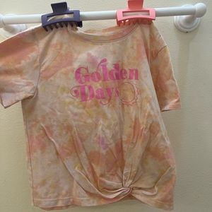 GIRLS M7/8 CAT & JACK SHORT SLEEVE TEE